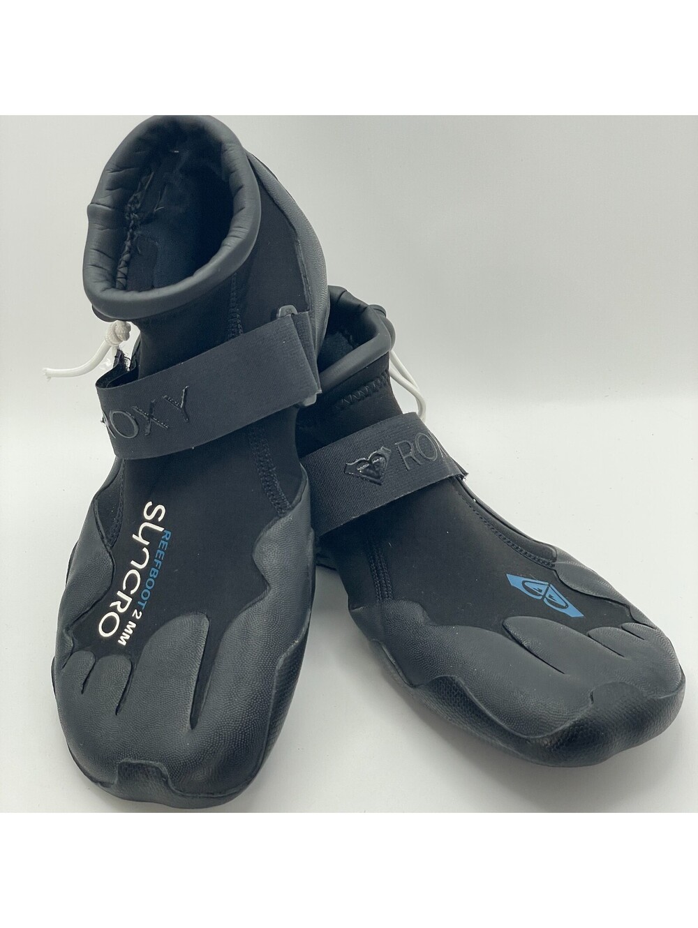 Neoprene Reefboot Water Shoes Black Roxy Syncro 2mm US 5 UK 3 Booties